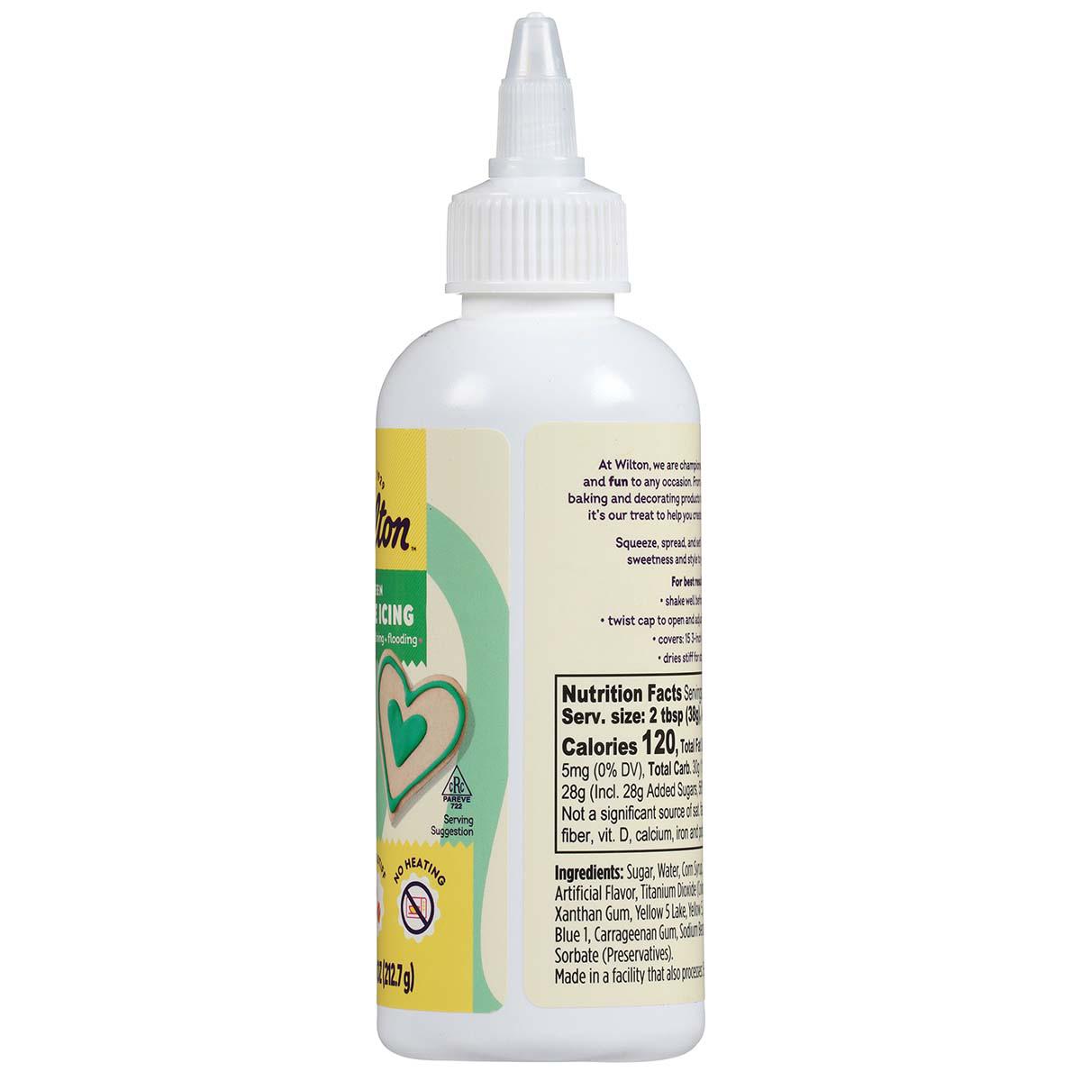 Wilton Green Cookie Icing, 7.5 oz (Pack of 4)