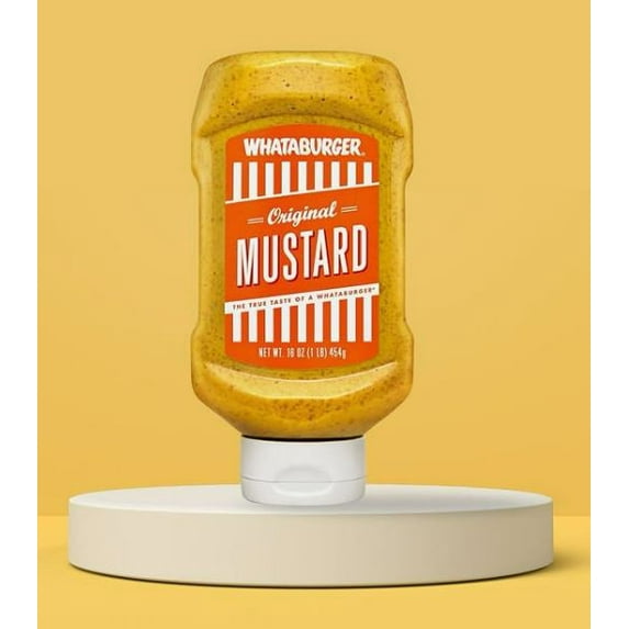 Whataburger Original Mustard - 16 Oz , 1 bottle