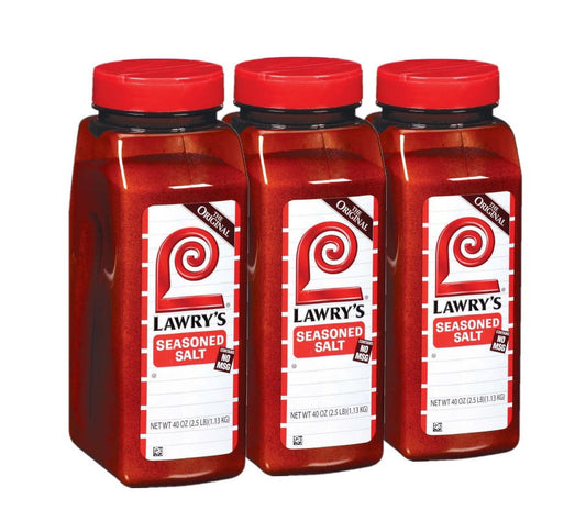 Lawry's Seasoned Salt, 40 oz (Pack of 3) (Restaurant Size)