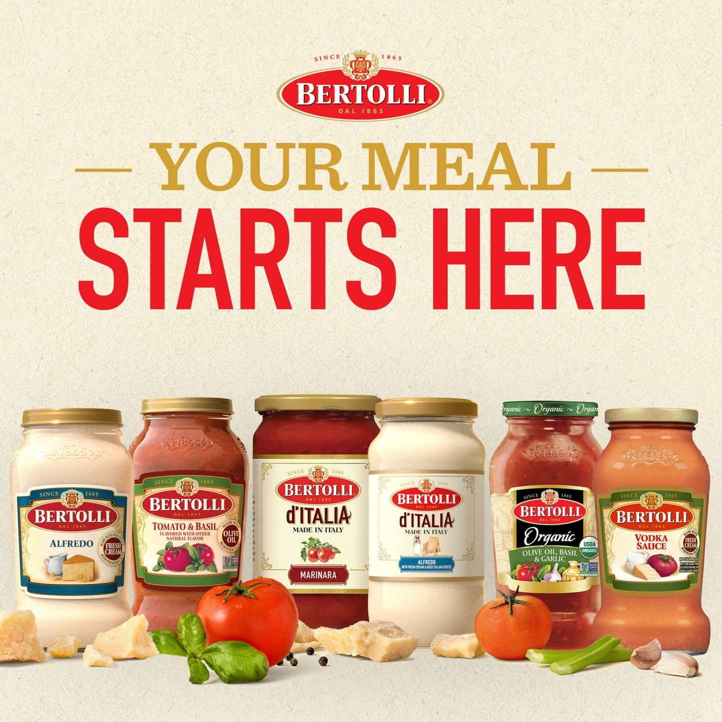 Bertolli Vodka Pasta Sauce, 24 oz, Made with Vine-Ripened Tomatoes and Fresh Cream (Pack of 4)