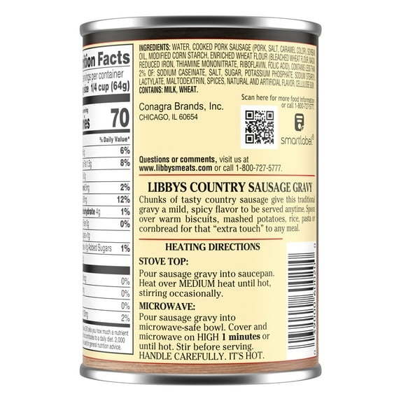 Libby's Country Sausage Gravy, 15oz (Pack of 4)