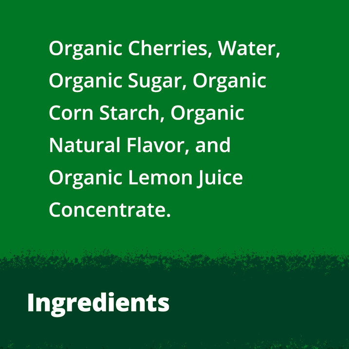 Lucky Leaf Organic Cherry Fruit Filling and Topping, 21 oz