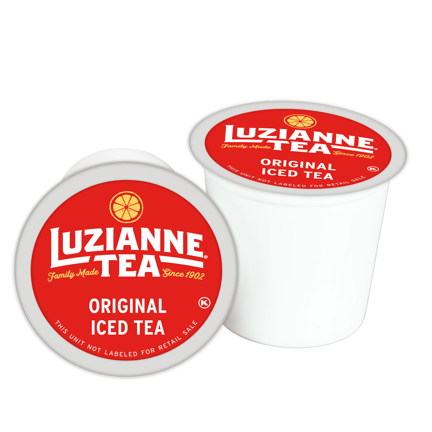 Luzianne Unsweet Tea Single Serve Cups, 12 Count, 2.11 oz