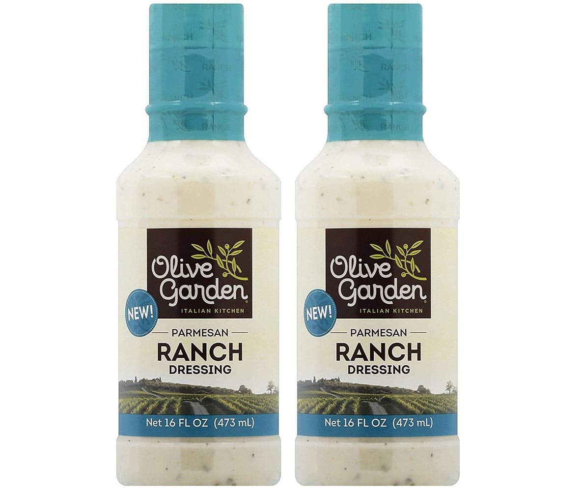Olive Garden Parmesan Ranch Dressing & Dip, 16 fl. oz. (Pack of 2)