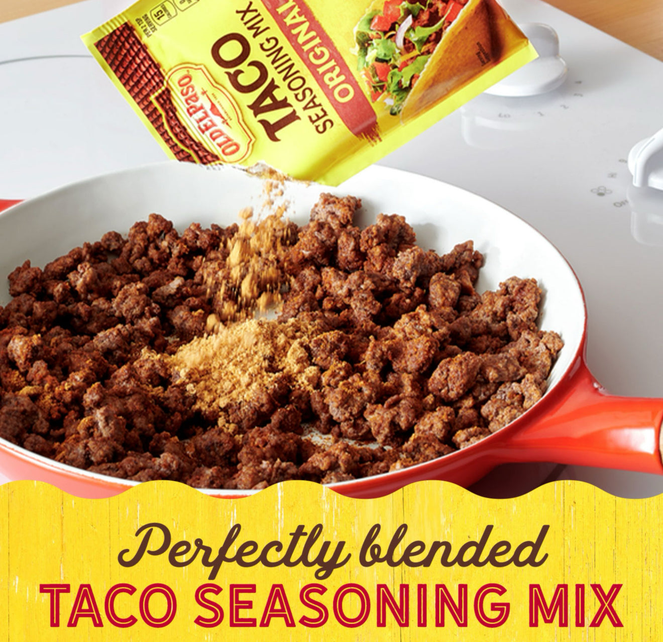 Old El Paso Taco Seasoning Mix 1oz, 10 Pack (Bulk Size)