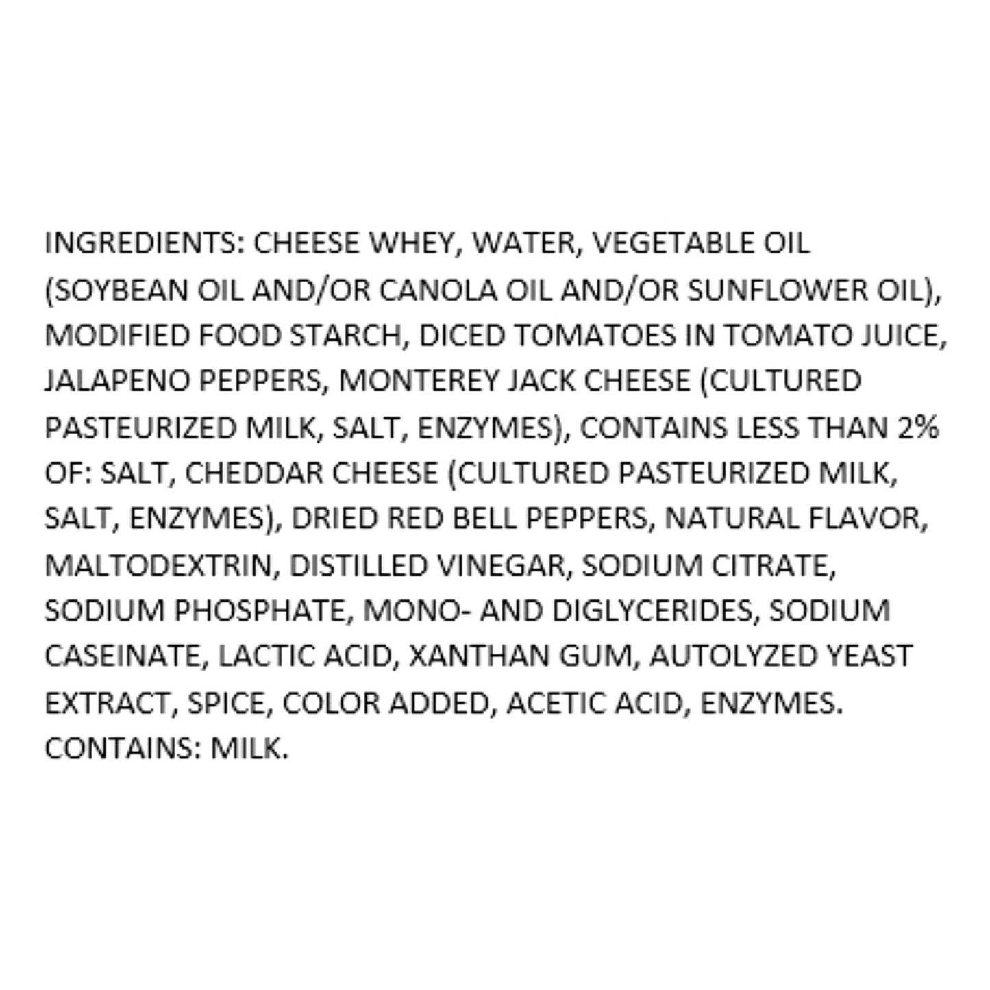Ricos® Queso Pronto Medium Yellow Cheese Dip & Spread with Tomato and Jalapeno, 15 oz Tub, (Pack of 2)