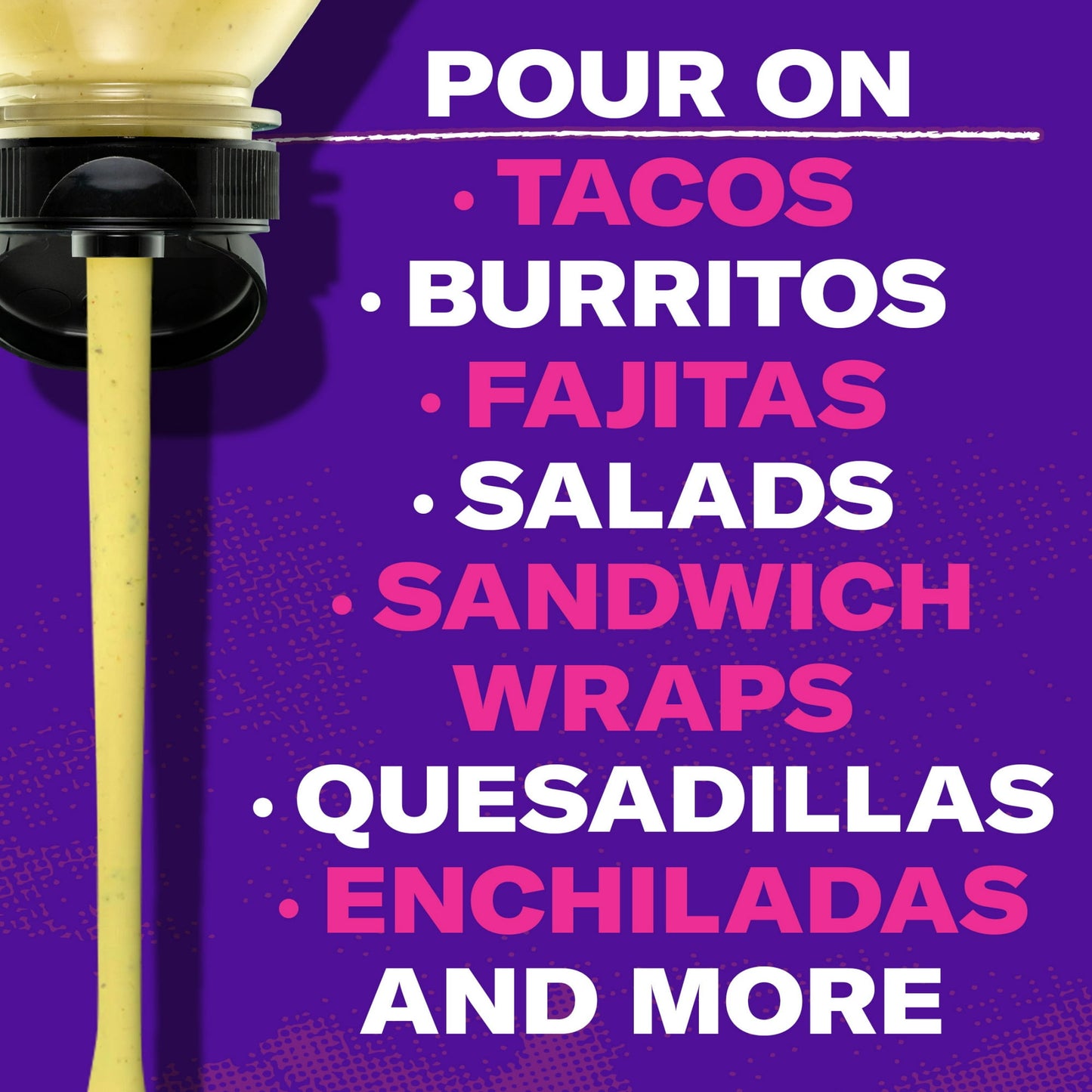 Taco Bell Creamy Avocado Ranch Sauce, 12 fl. oz. (Pack of 2)