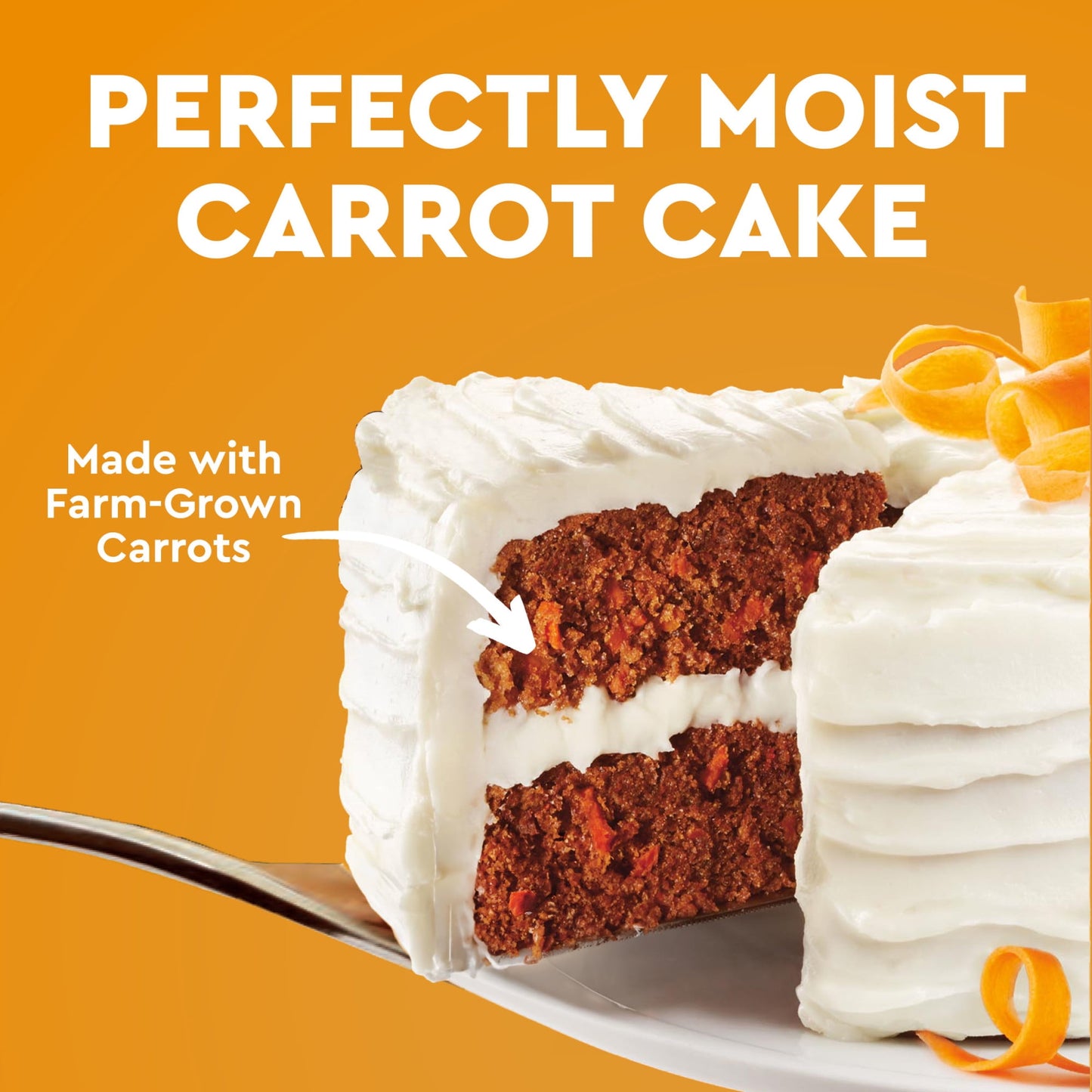 Duncan Hines Signature Perfectly Moist Carrot Cake Mix, 15.25 oz, Pack of 2