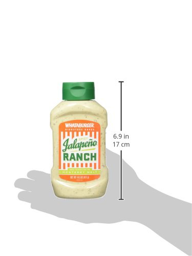 Whataburger Jalapeno Spicy Ranch, 14.5oz, 1 bottle