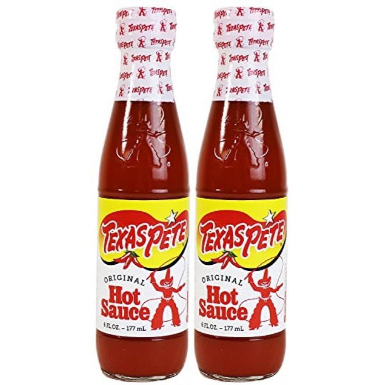 Texas Pete Original Hot Sauce 6 oz. (Pack of 2)
