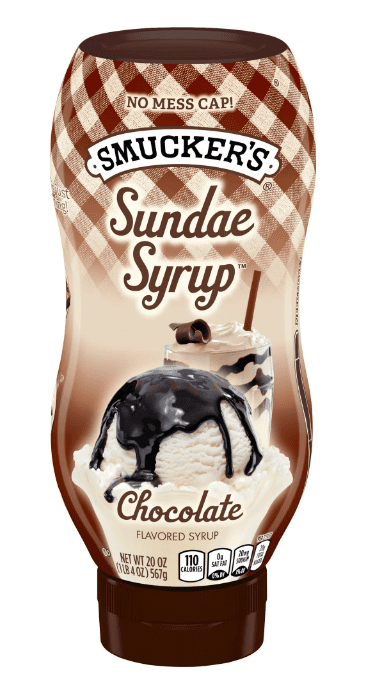 Smucker's Sundae Syrup Chocolate Flavored Syrup, 20 Ounces (Pack of 4)
