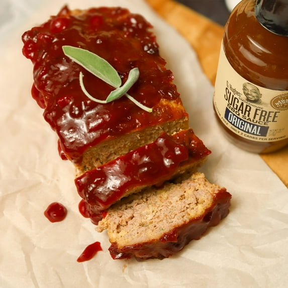 G Hughes Smokehouse Sugar-Free BBQ Sauce, Original, 18 oz (Pack of 4)