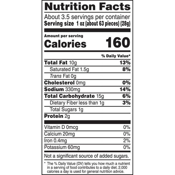 Cheetos Minis Cheddar Flavored Snack Chips, 3.625 oz, Canister, Pack of 3