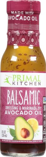 Primal Kitchen, Dressing & Marinade Made with Avocado Oil, Balsamic, 8 fl oz Pack of 4