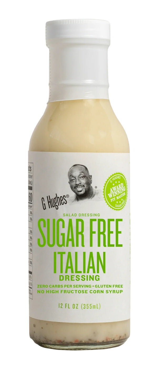 G Hughes Sugar Free Dressing Variety Pack (Italian, Balsamic, Honey Dijon)