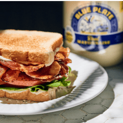 Blue Plate Real Mayonnaise,18 fl oz Squeeze Bottle, Pack of 4