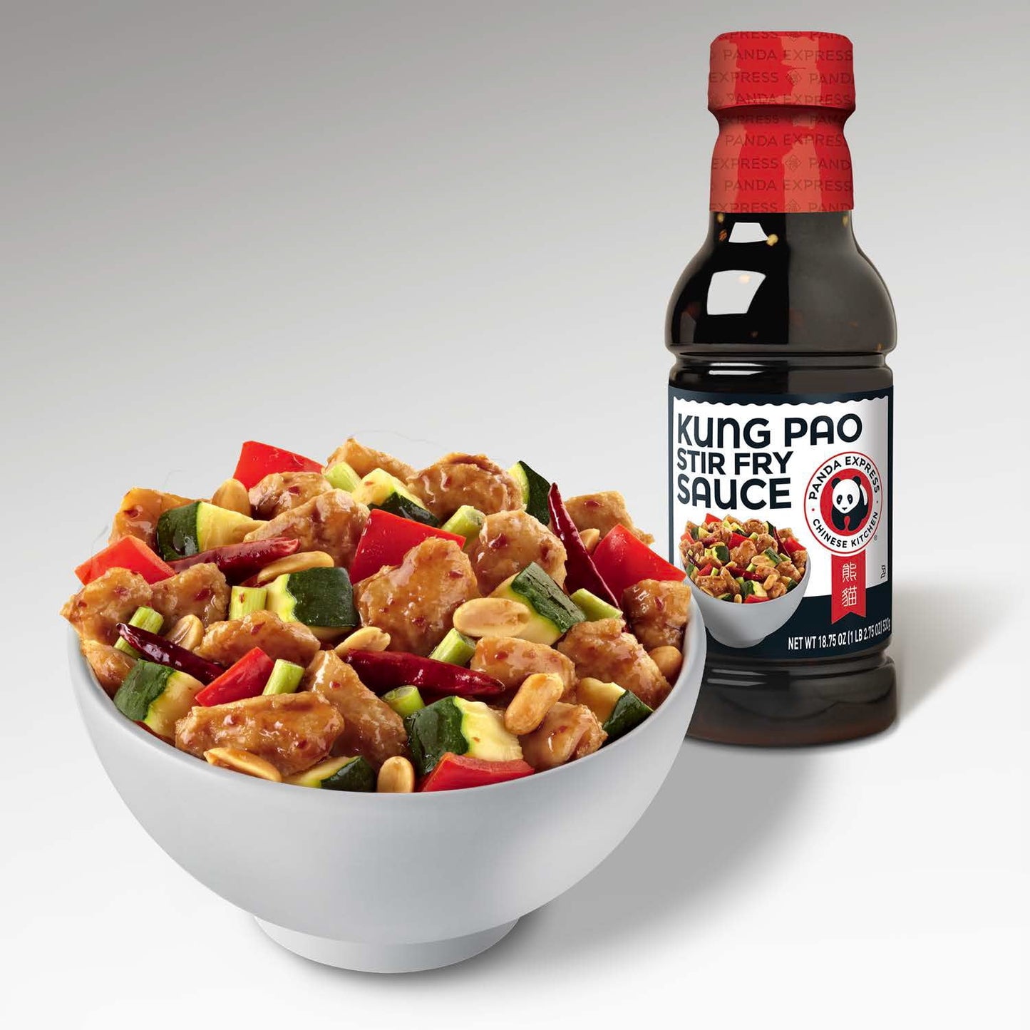 Panda Express Kung Pao Stir Fry Sauce, 18.75 oz (Pack of 2)