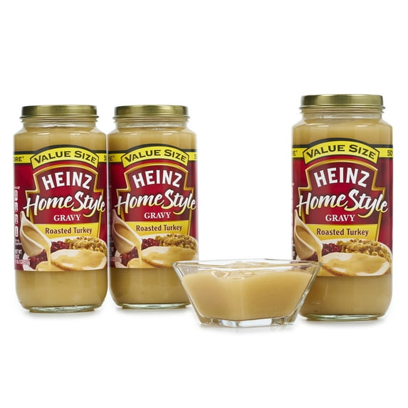 Heinz HomeStyle Roasted Turkey Gravy, 18 Ounce (3 Pack)