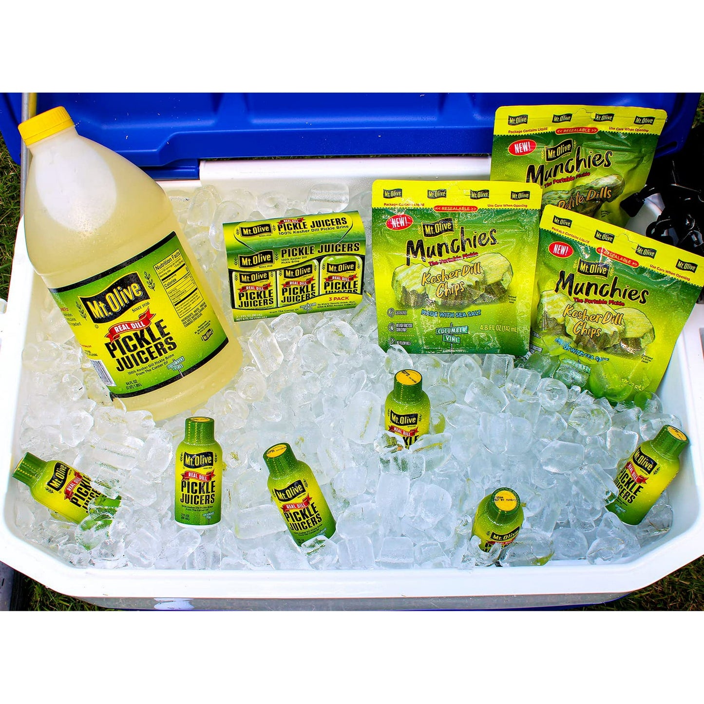 Mt. Olive Pickle Juice 100% Kosher Dill Pickle Brine, 64 Ounce Bottle (Pack of 1)