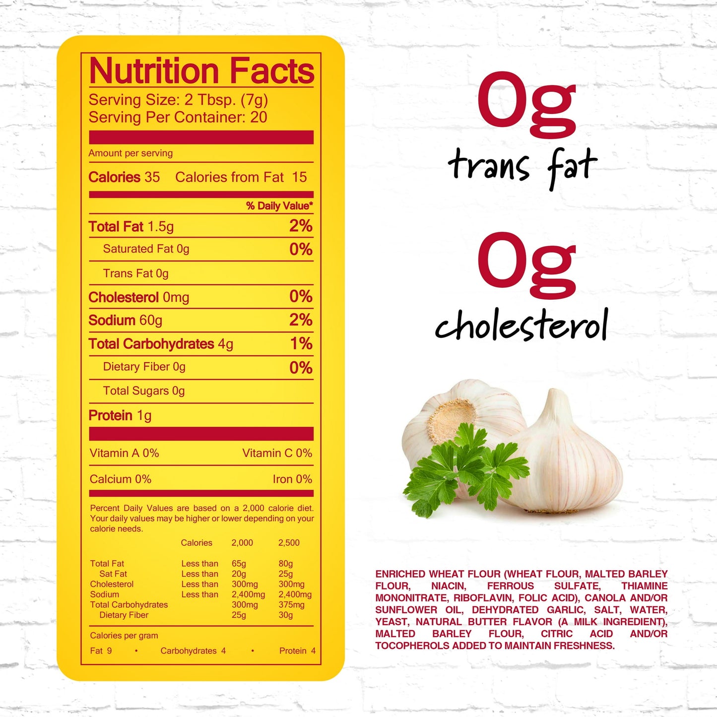 New York Bakery Texas Toast Garlic and Butter Croutons, 5 oz Bag (Pack of 4)