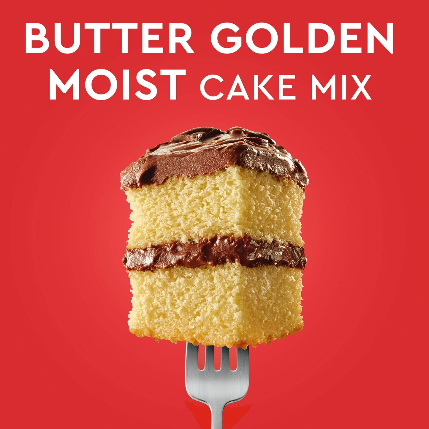 Duncan Hines Classic Cake Mix, Butter Golden, 15.25 Oz, Pack of 4
