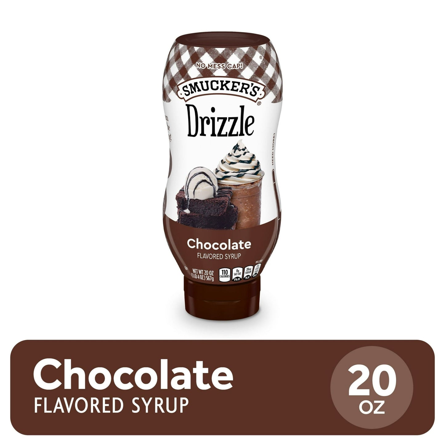 Smucker's Sundae Syrup Chocolate Flavored Syrup, 20 Ounces (Pack of 2)