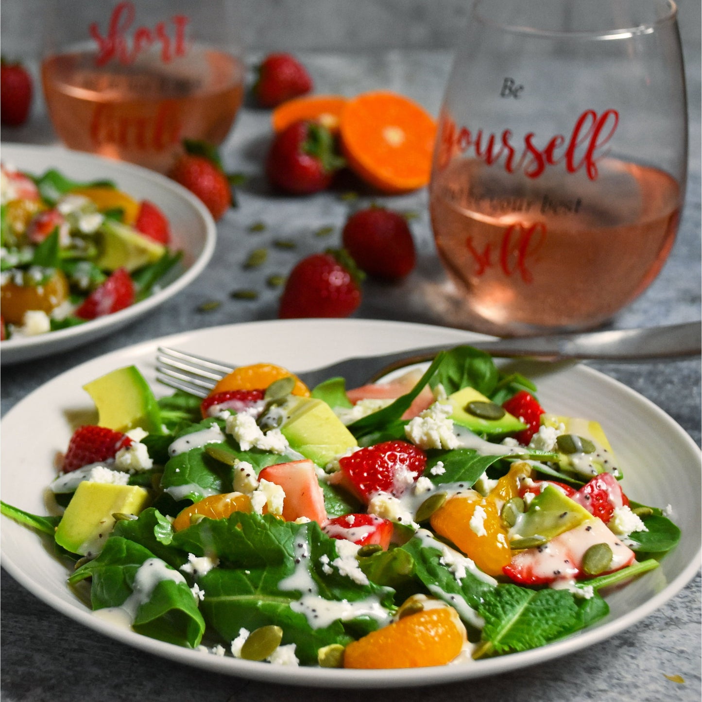Skinnygirl, Fat-Free, Sugar-Free Poppyseed Salad Dressing, 8 fl oz (Pak of 4)