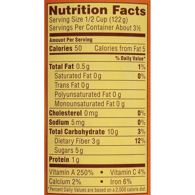 Libby's 100% Pure Canned Whole Pumpkin Mix All Natural No Preservatives, 15 oz, 3.5 Servings (Pack of 4)
