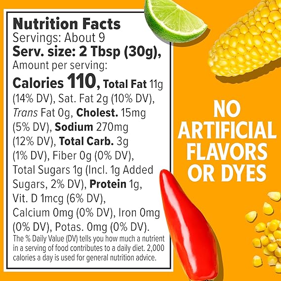 Heinz Flavor Tour Mexican Inspired Street Corn Sauce, 10 fl oz Bottle, Pack of 2