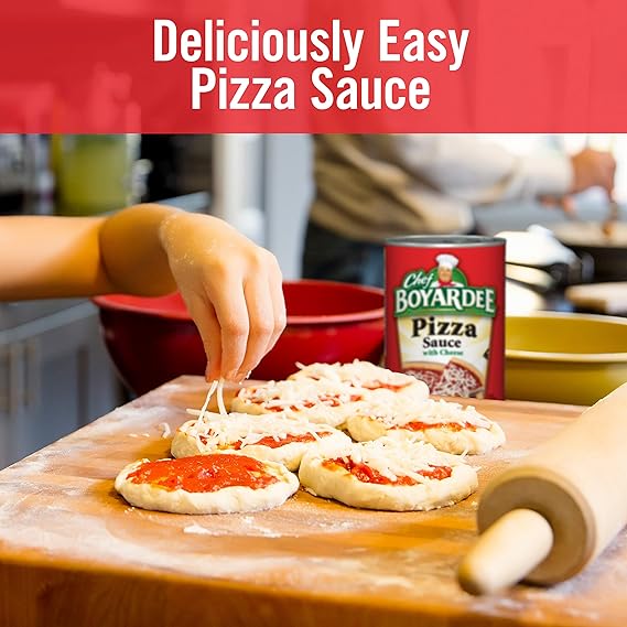 Chef Boyardee Pizza Sauce with Cheese 15 oz (Pack of 4)