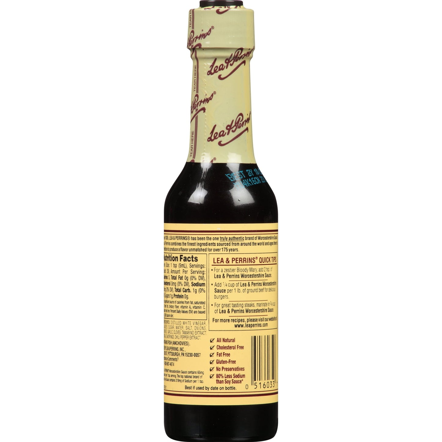 Lea & Perrins The Original Worcestershire Sauce (5 fl oz Bottle)
