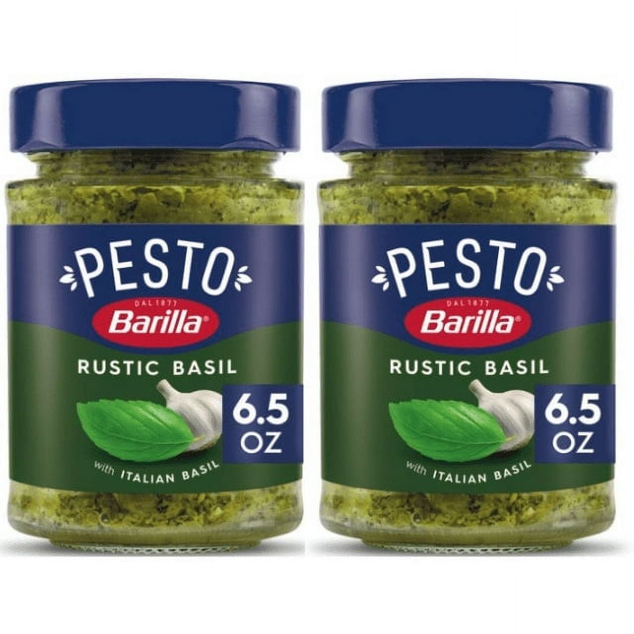 Barilla Rustic Basil Pesto Sauce - 6.5oz pack of 2