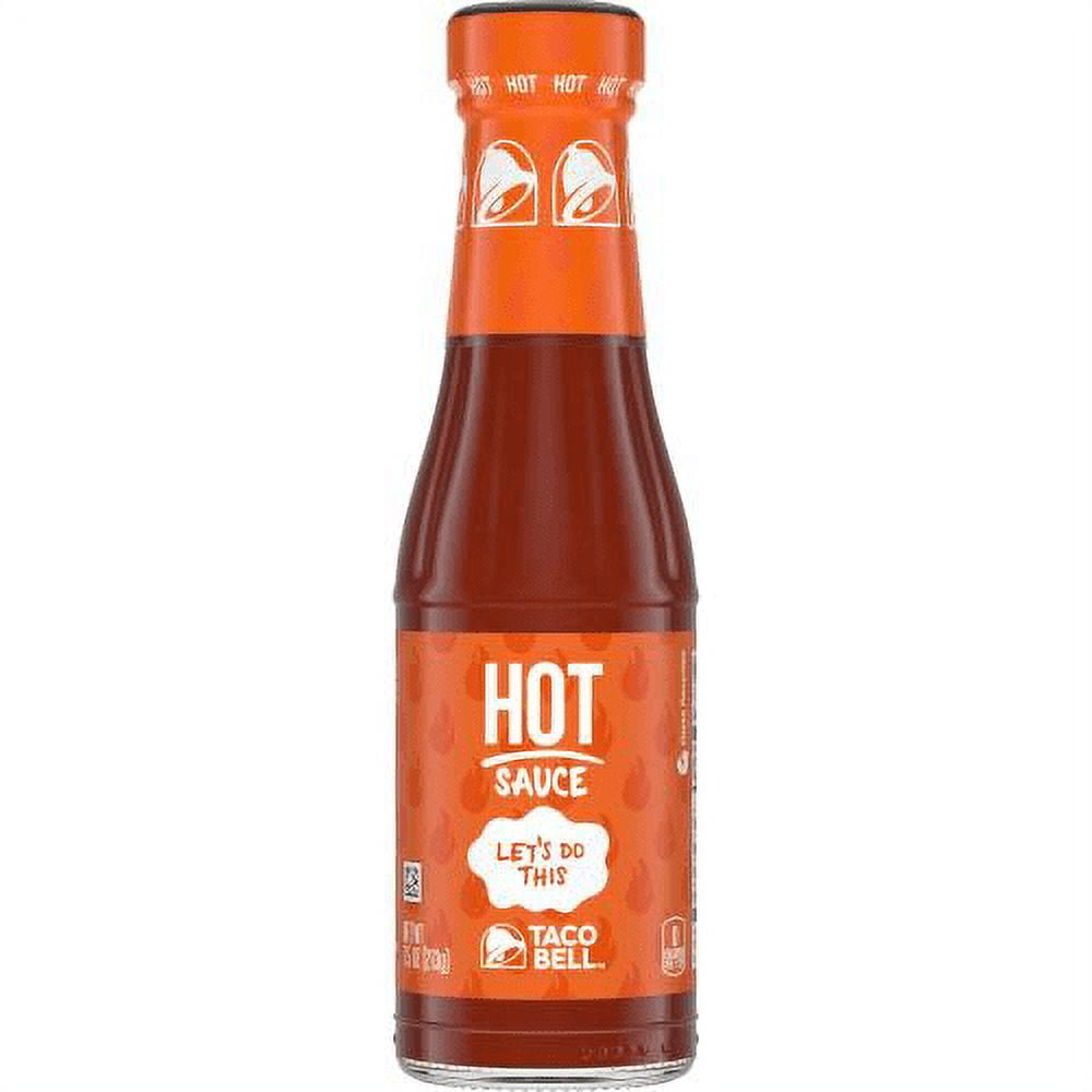 Taco Bell Hot Sauce, 7.5 oz (Pack of 4)