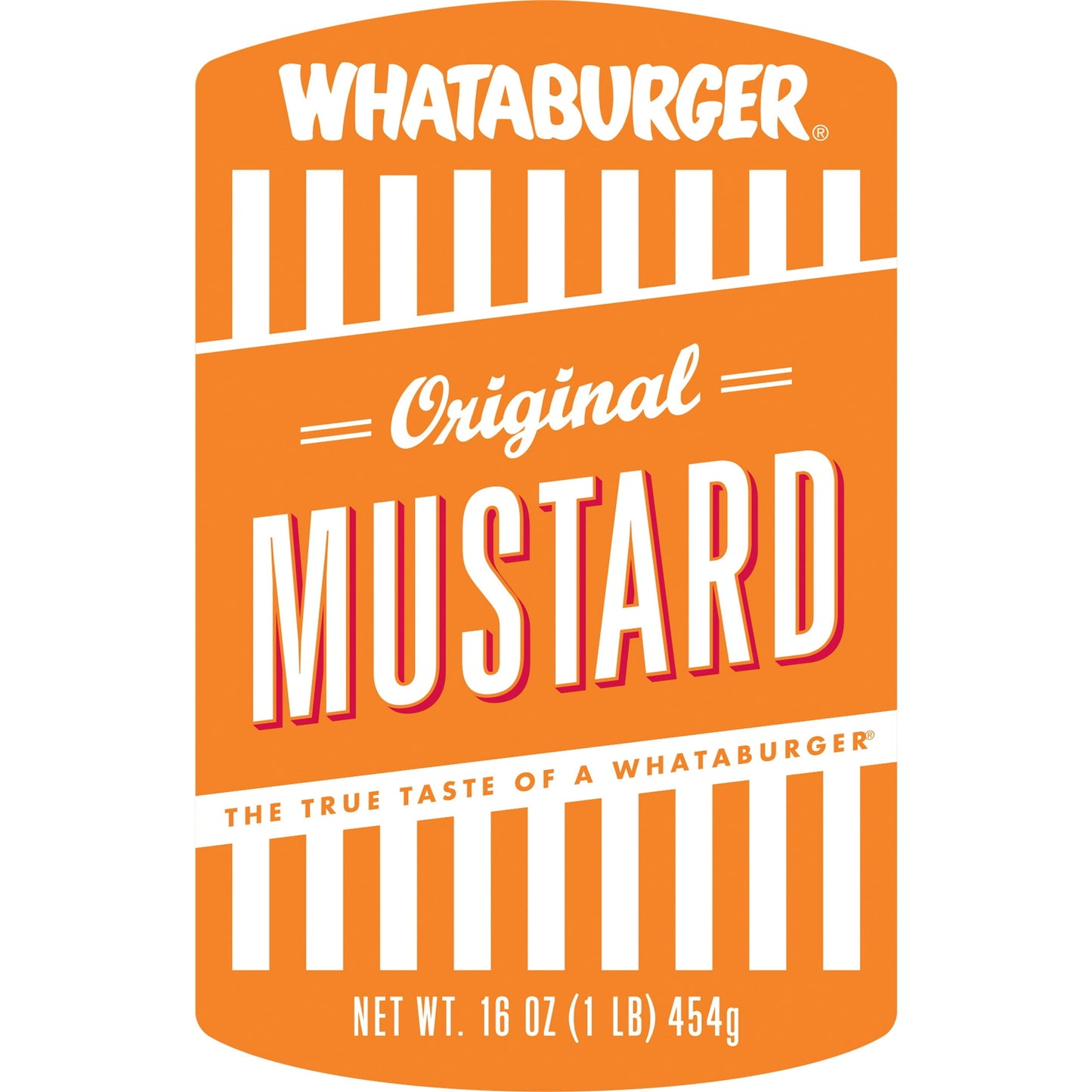 Whataburger Original Mustard - 16 Oz , 1 bottle