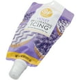 Wilton Purple Buttercream Icing Pouch with Star and Round Tips, 8 oz.