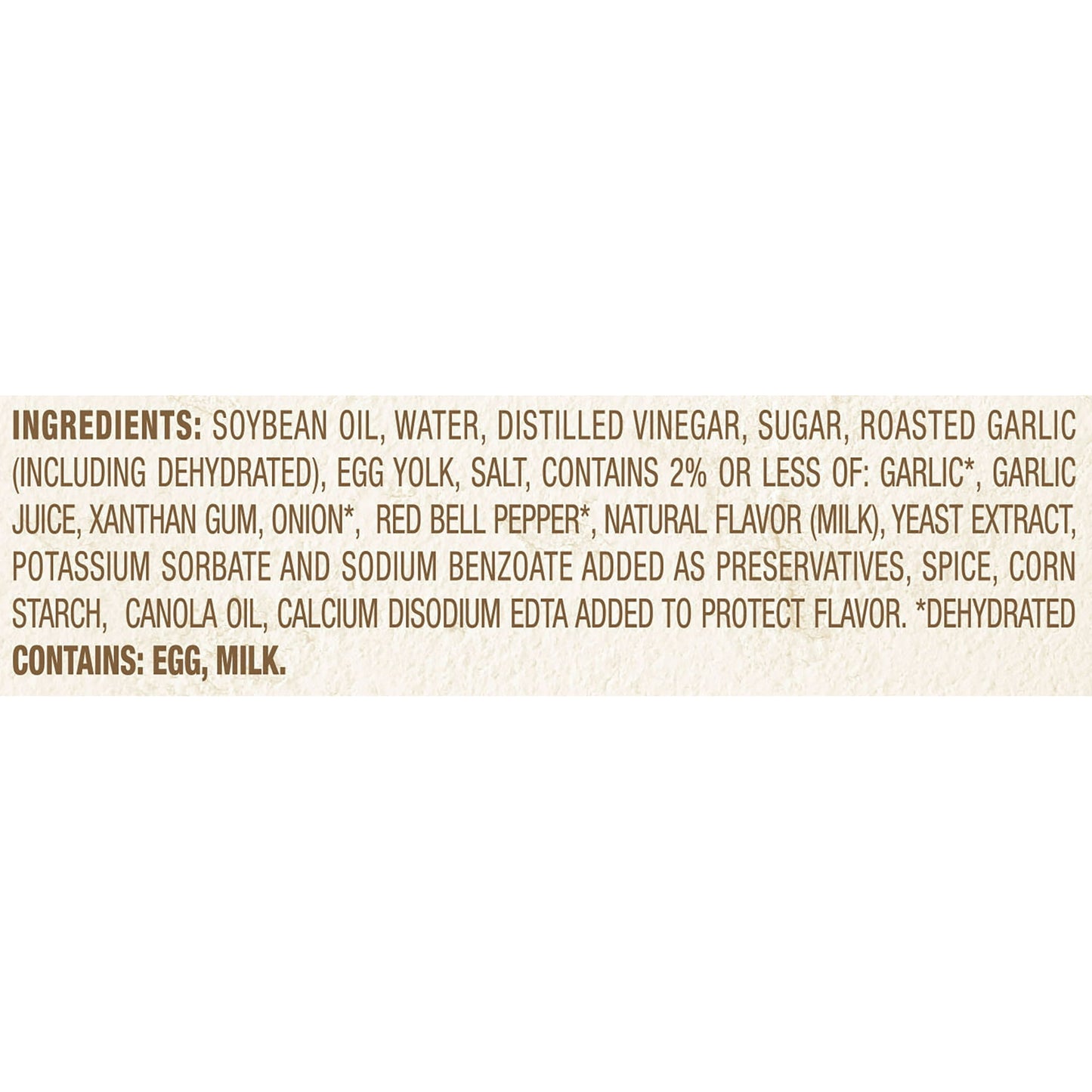 Olive Garden Creamy Garlic Dressing, 16 fl. oz., Pack of 2