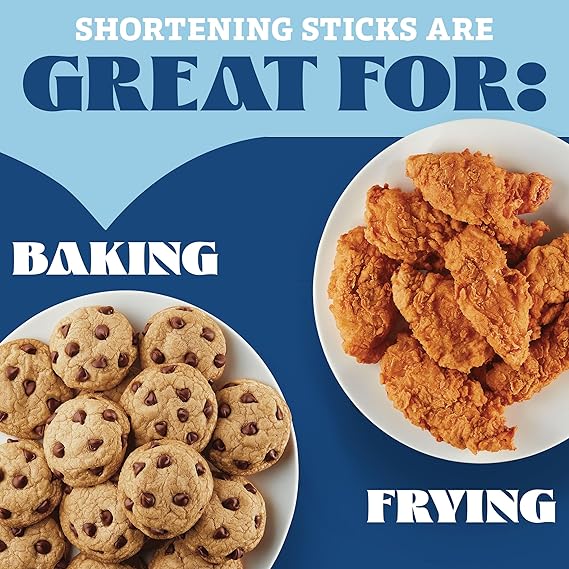 Crisco Butter Flavor Shortening Baking Sticks 20oz (Pack of 2)