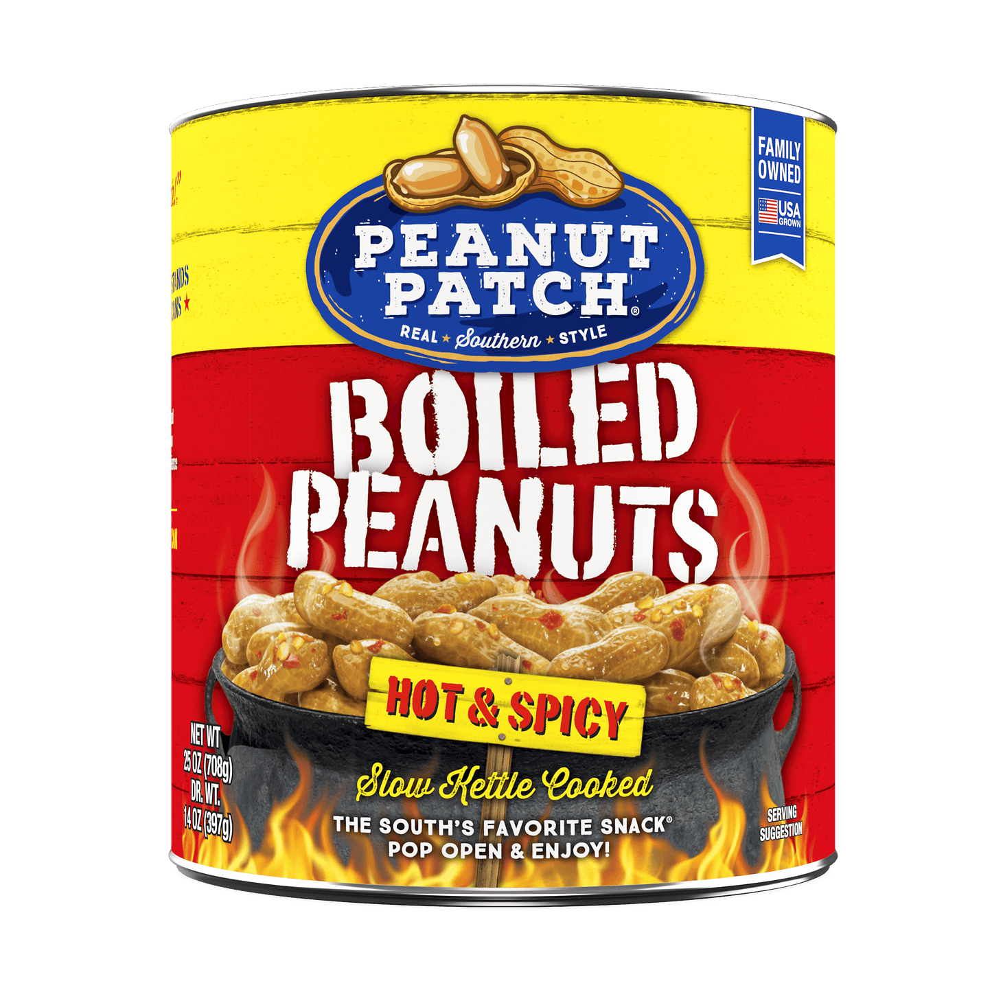 Peanut Patch Hot & Spicy Boiled Peanuts, 25 oz.
