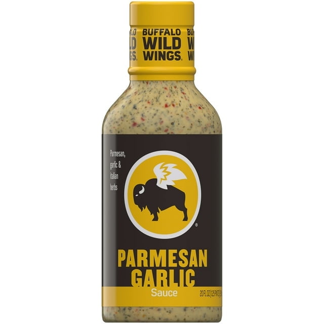 Buffalo Wild Wings Parmesan Garlic Sauce, 20 fl. oz -Pack of 2