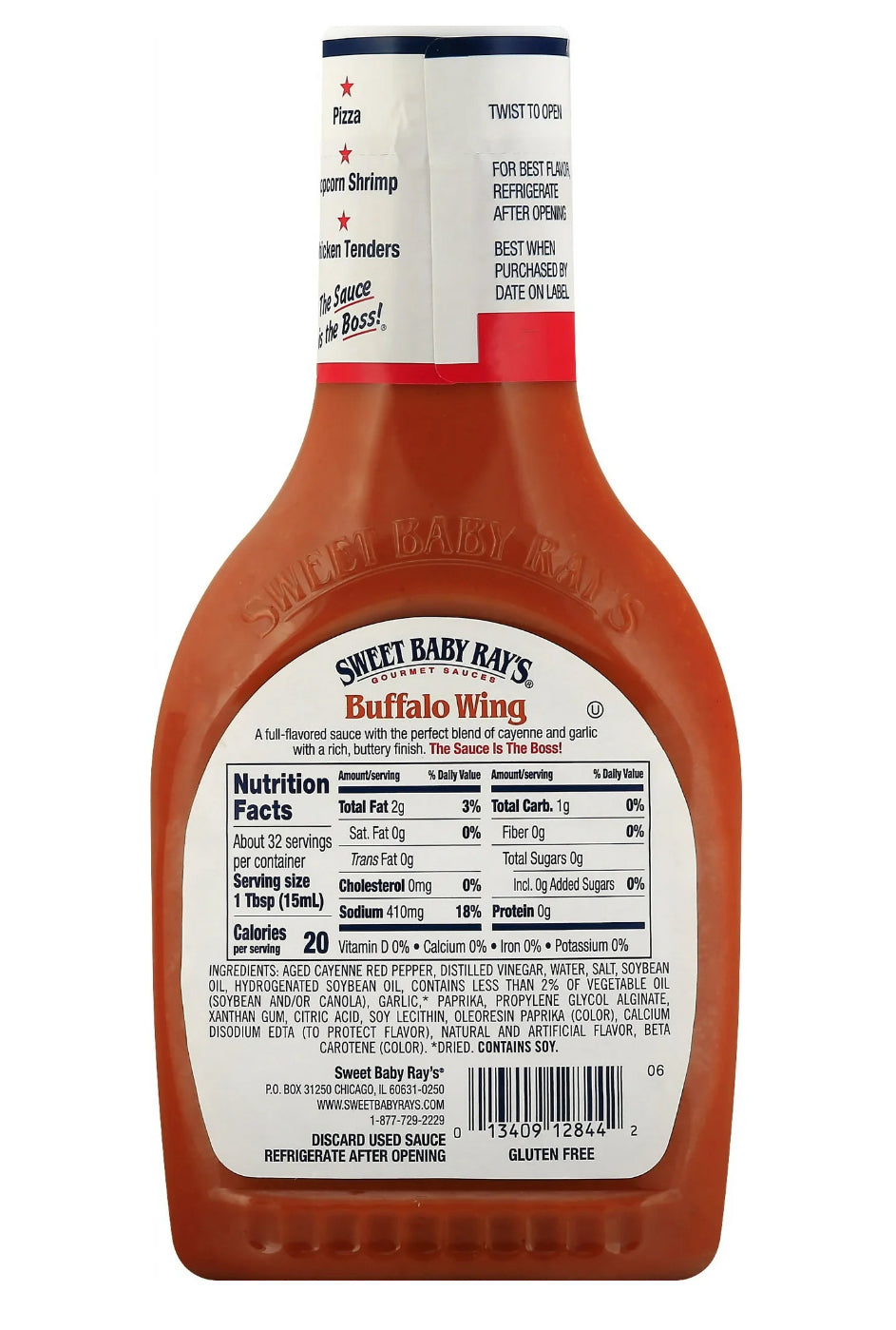 Sweet Baby Ray's Buffalo Wing Marinade and Sauce 16 oz (Pack of 2)