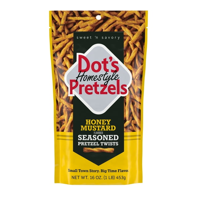 Dot’s Homestyle Pretzels Variety Pack (Parmesan Garlic, Honey Mustard, Original, Cinnamon Sugar)