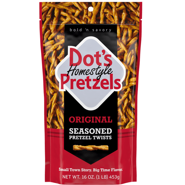 Dot’s Homestyle Pretzels Variety Pack (Parmesan Garlic, Honey Mustard, Original, Cinnamon Sugar)
