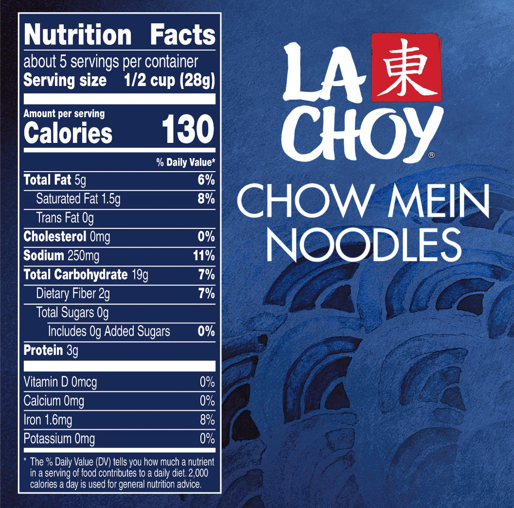 La Choy Chow Mein Noodles, 5 oz Can (Pack of 4)