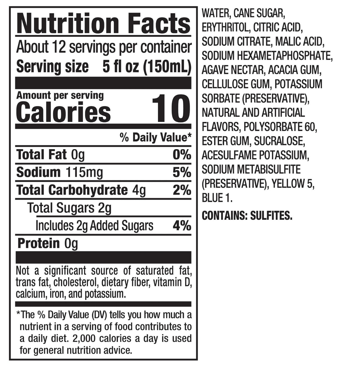 Mr & Mrs T Skinny Margarita Mix, 1.75 L, (Pack of 3)