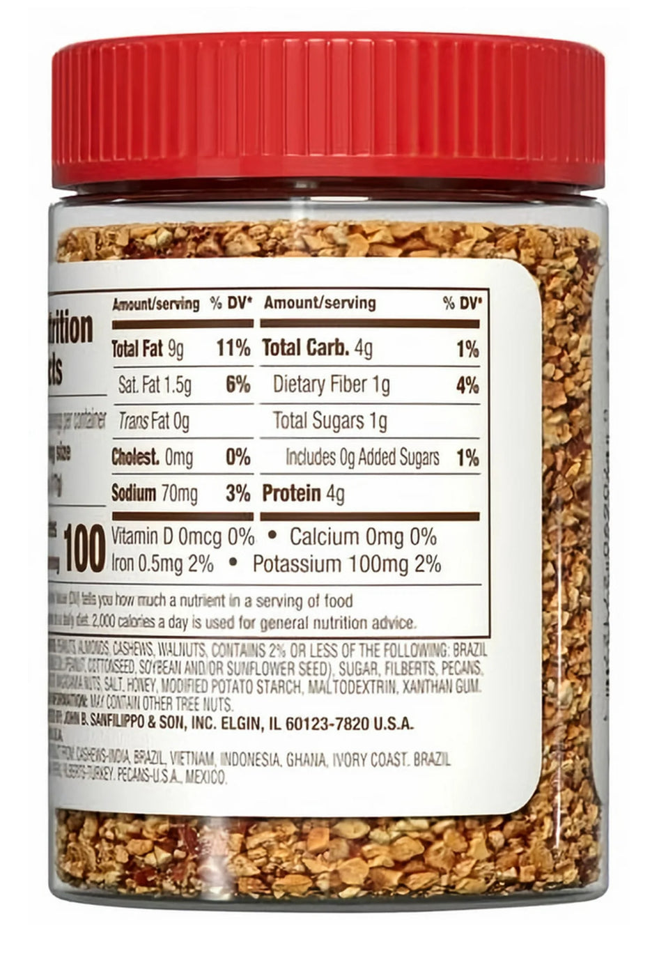 Fisher Nut Topping Ice Cream Toppers, 5 Oz.