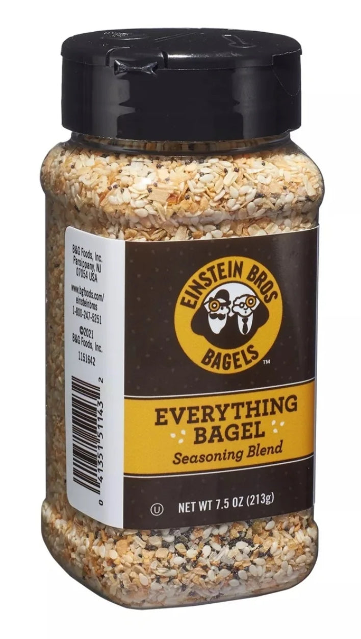 Einstein Bros. Bagels Everything Bagel Seasoning, 7.5oz (Pack of 2)