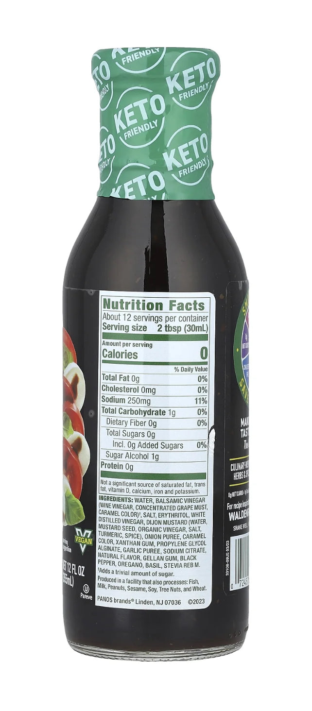 Walden Farms Balsamic Dressing, 12 Fl Oz