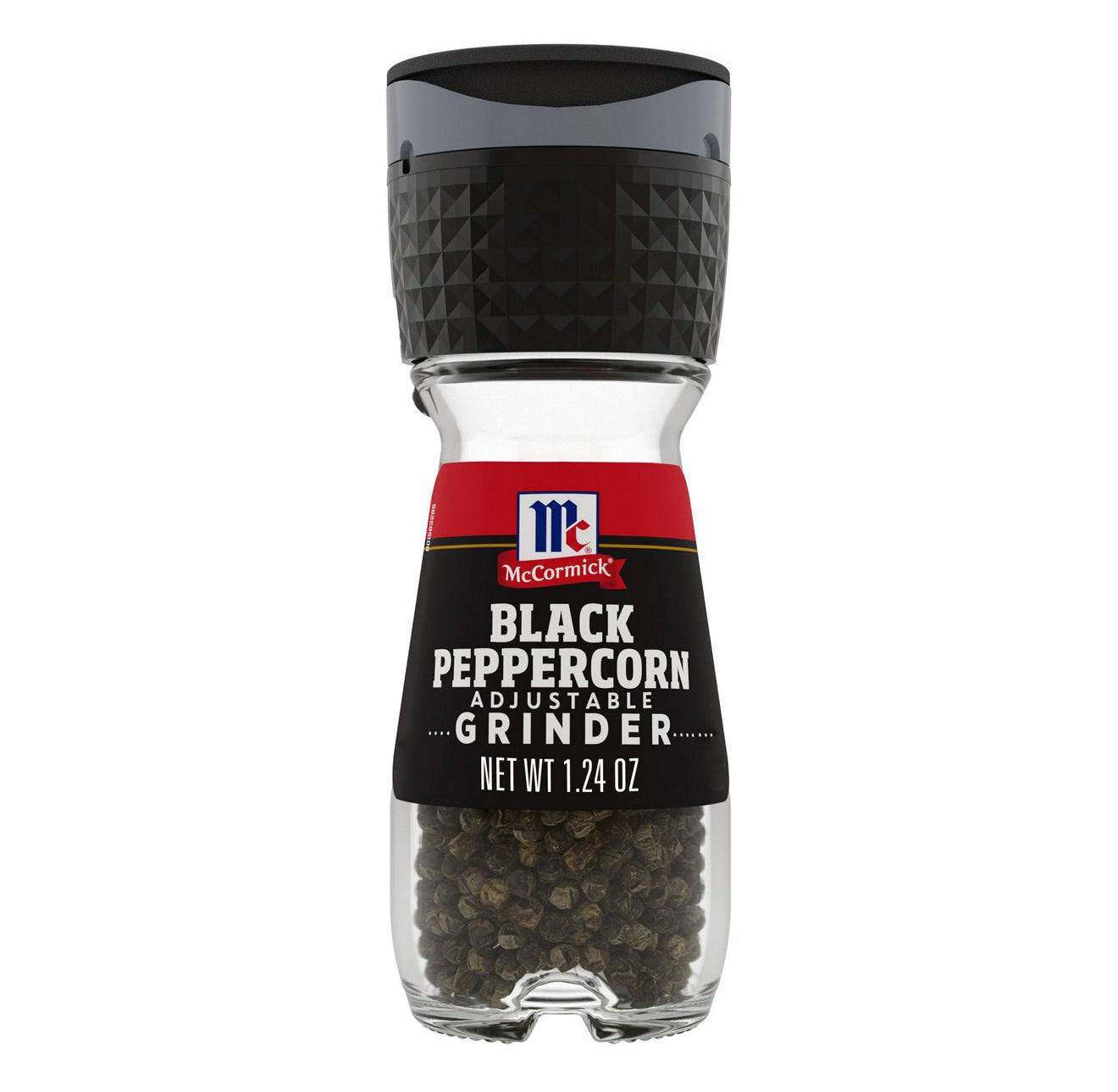 McCormick Black Pepper Grinder, 1 oz (Pack of 4)
