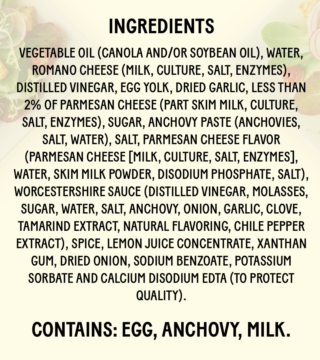 California Pizza Kitchen Caesar Dressing, 12 fl oz