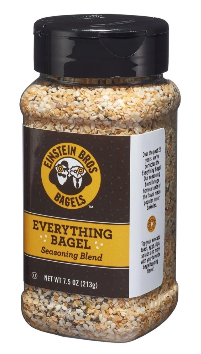 Einstein Bros. Bagels Everything Bagel Seasoning, 7.5oz (Pack of 2)